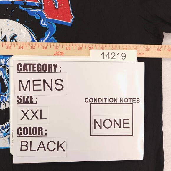 WWE Stone Cold Steve Austin Graphic Short Sleeve T Shirt Mens Size 2XL Black - Picture 7 of 9